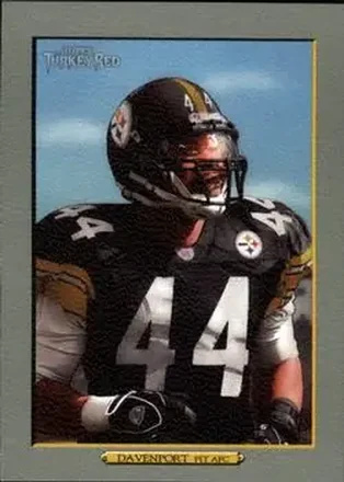 2006 Topps Turkey Red #27 - Najeh Davenport - Pittsburgh Steelers