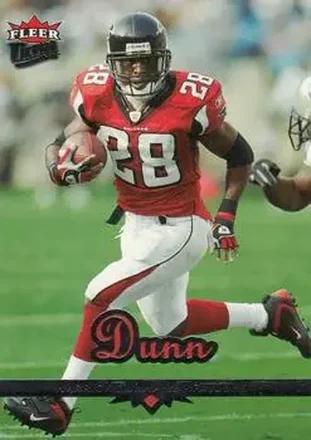 2006 Ultra #8 - Warrick Dunn - Atlanta Falcons
