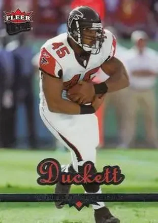 2006 Ultra #9 - T.J. Duckett - Atlanta Falcons
