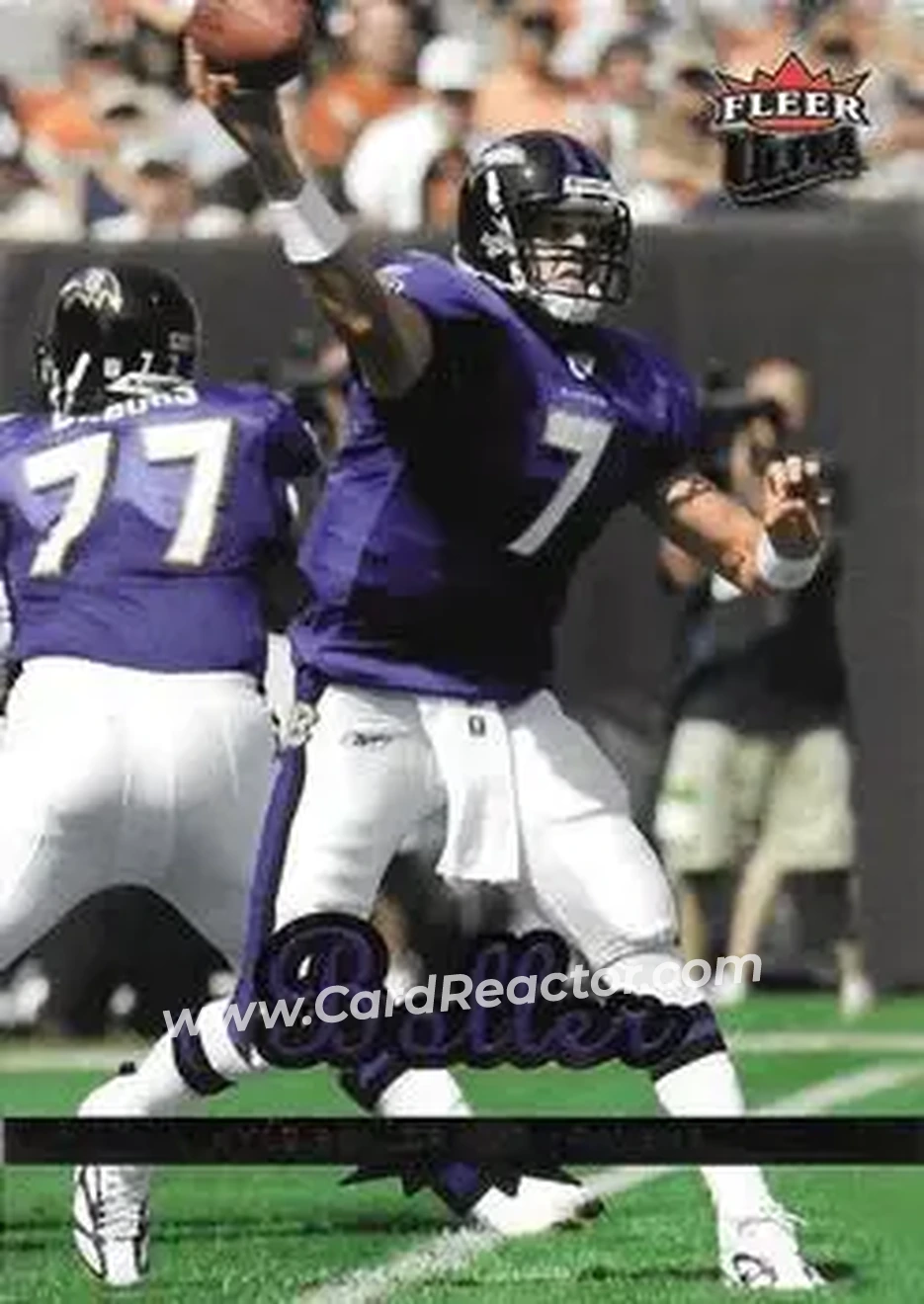 2006 Ultra #13 - Kyle Boller - Baltimore Ravens - Front