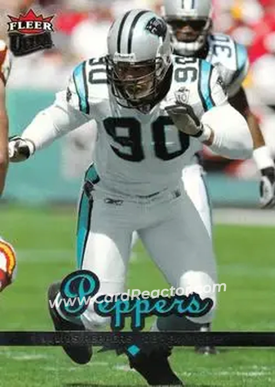 2006 Ultra #28 - Julius Peppers - Carolina Panthers - Front