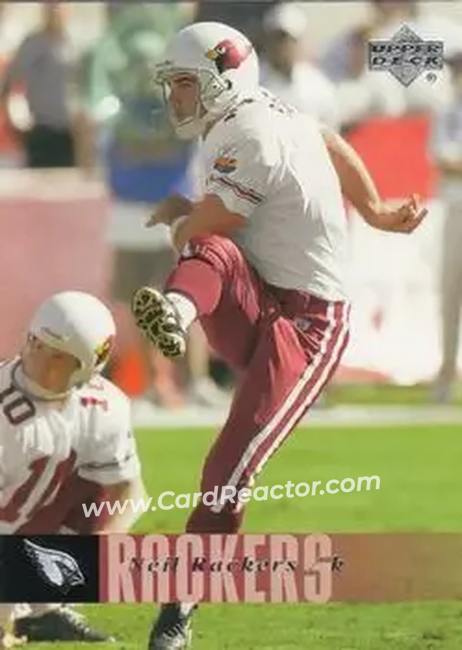 2006 Upper Deck #5 - Neil Rackers - Arizona Cardinals - Front