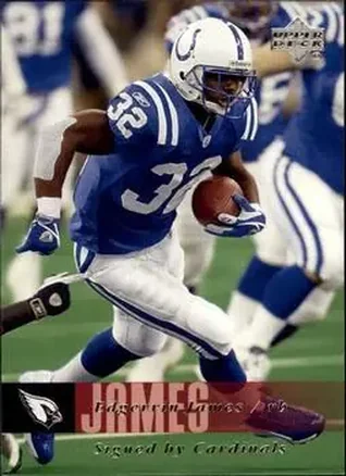 2006 Upper Deck #6 - Edgerrin James - Arizona Cardinals