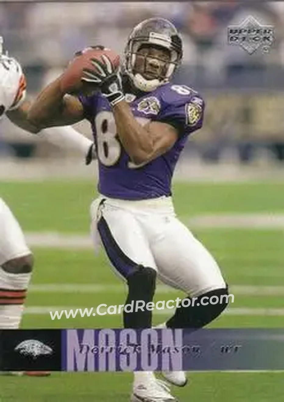 2006 Upper Deck #14 - Derrick Mason - Baltimore Ravens - Front