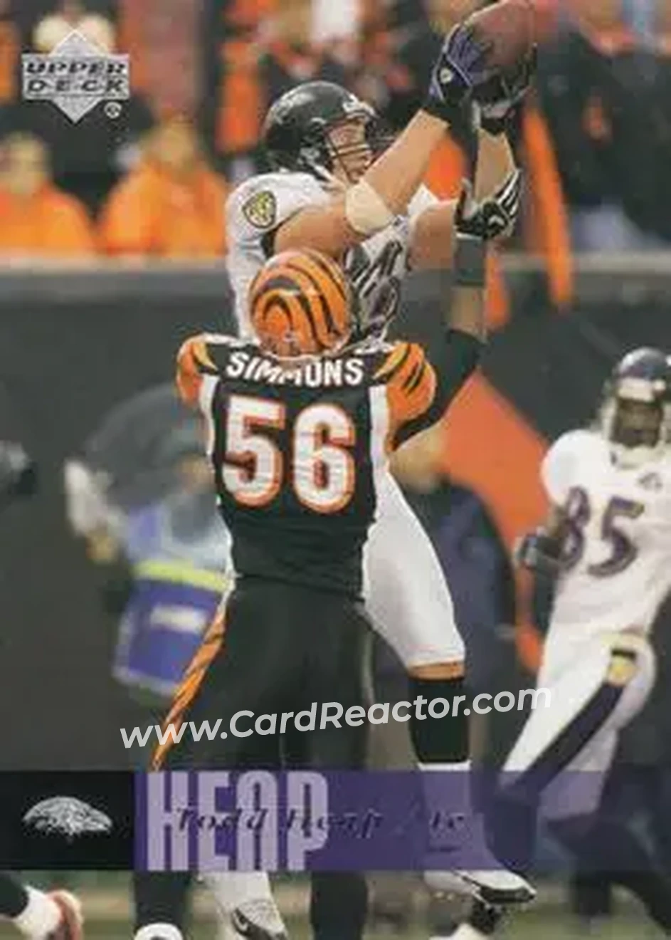 2006 Upper Deck #15 - Todd Heap - Baltimore Ravens - Front