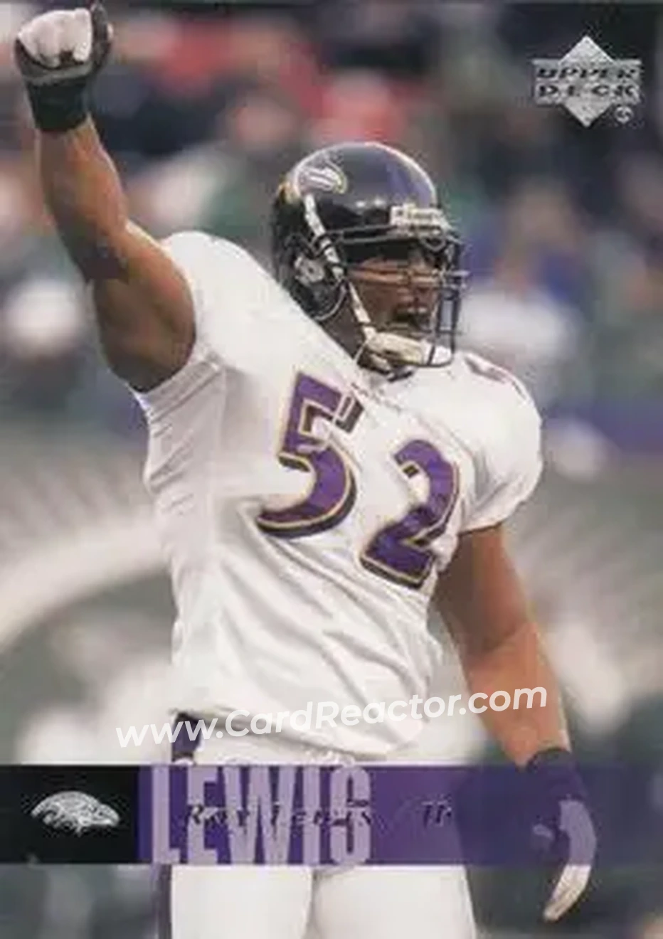 2006 Upper Deck #17 - Ray Lewis - Baltimore Ravens - Front