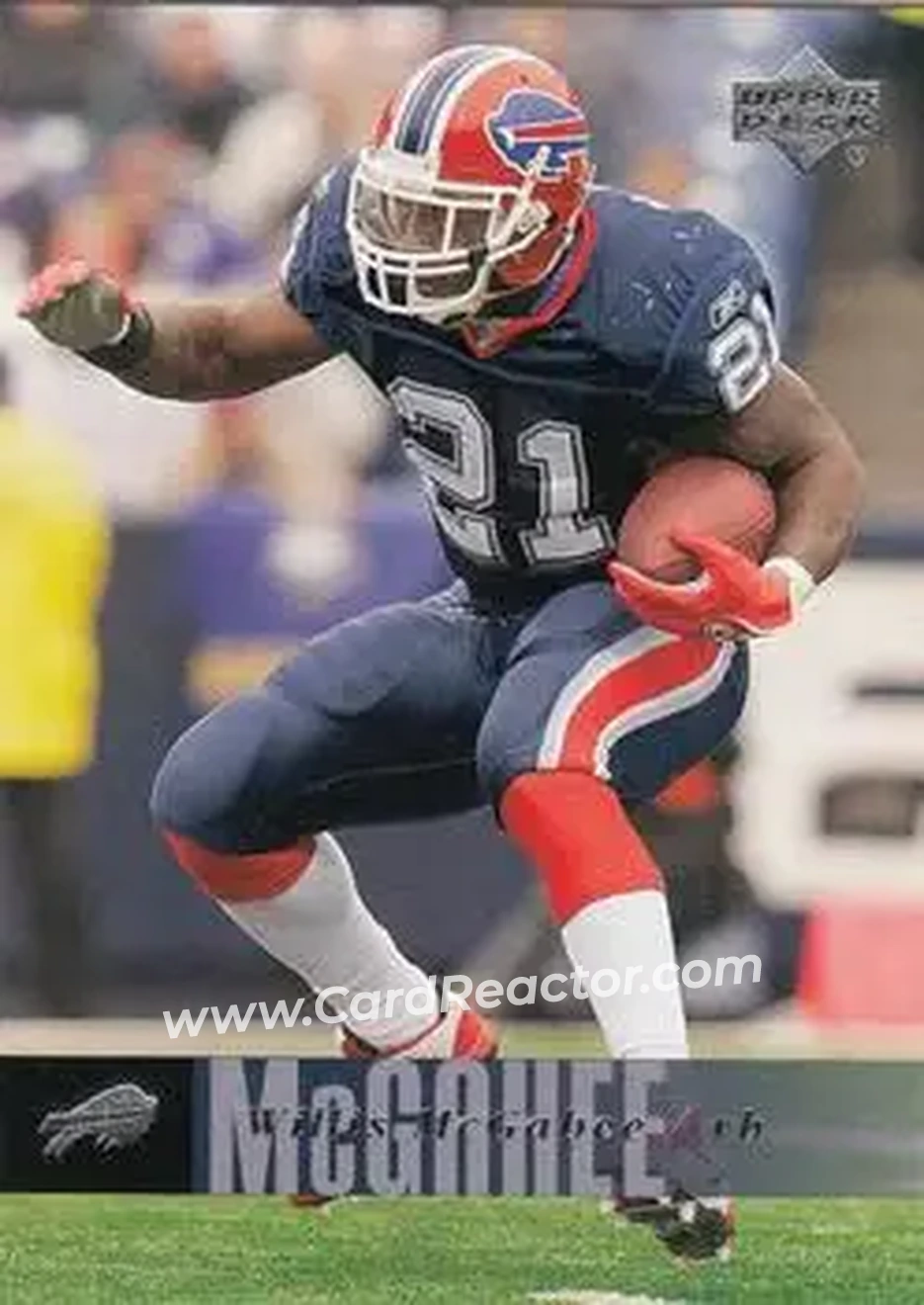 2006 Upper Deck #19 - Willis McGahee - Buffalo Bills - Front