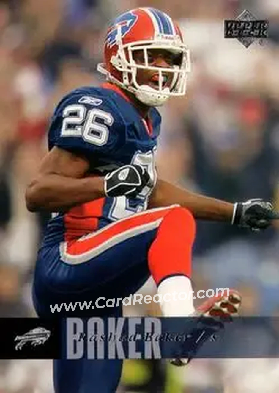 2006 Upper Deck #22 - Rashad Baker - Buffalo Bills - Front