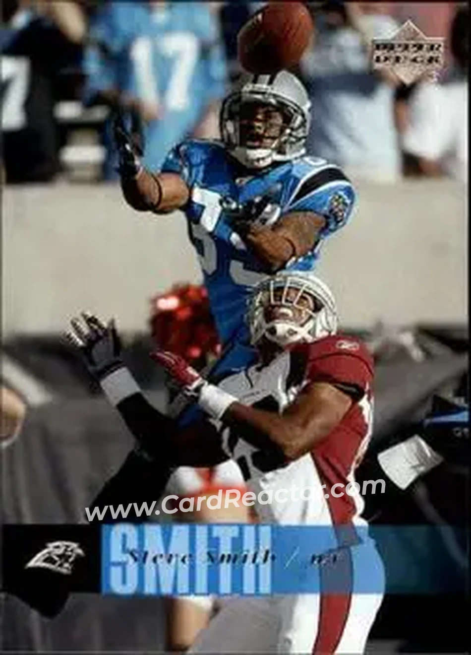 2006 Upper Deck #25 - Steve Smith Sr. - Carolina Panthers - Front