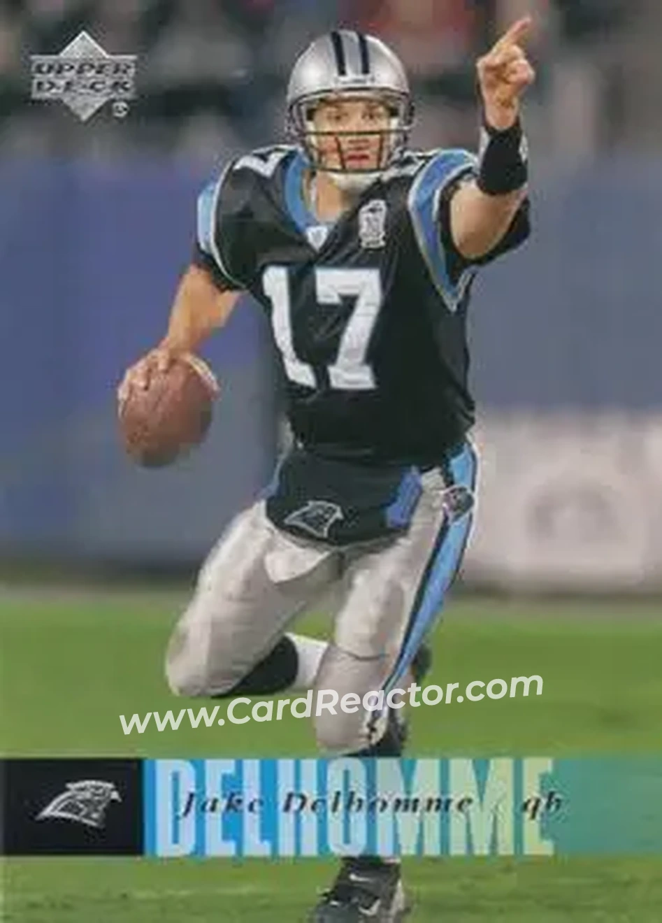 2006 Upper Deck #26 - Jake Delhomme - Carolina Panthers - Front