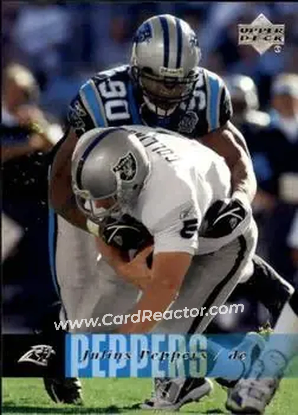 2006 Upper Deck #29 - Julius Peppers - Carolina Panthers - Front