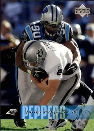 2006 Upper Deck #29 - Julius Peppers - Carolina Panthers