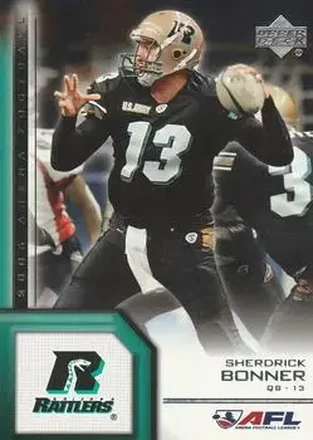 2006 Upper Deck AFL #1 - Sherdrick Bonner - Arizona Rattlers