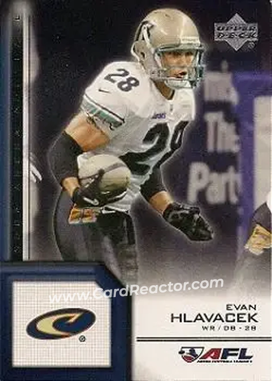 2006 Upper Deck AFL #6 - Evan Hlavacek - Colorado Crush - Front