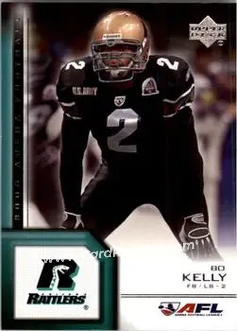 2006 Upper Deck AFL #9 - Bo Kelly - Arizona Rattlers - Front