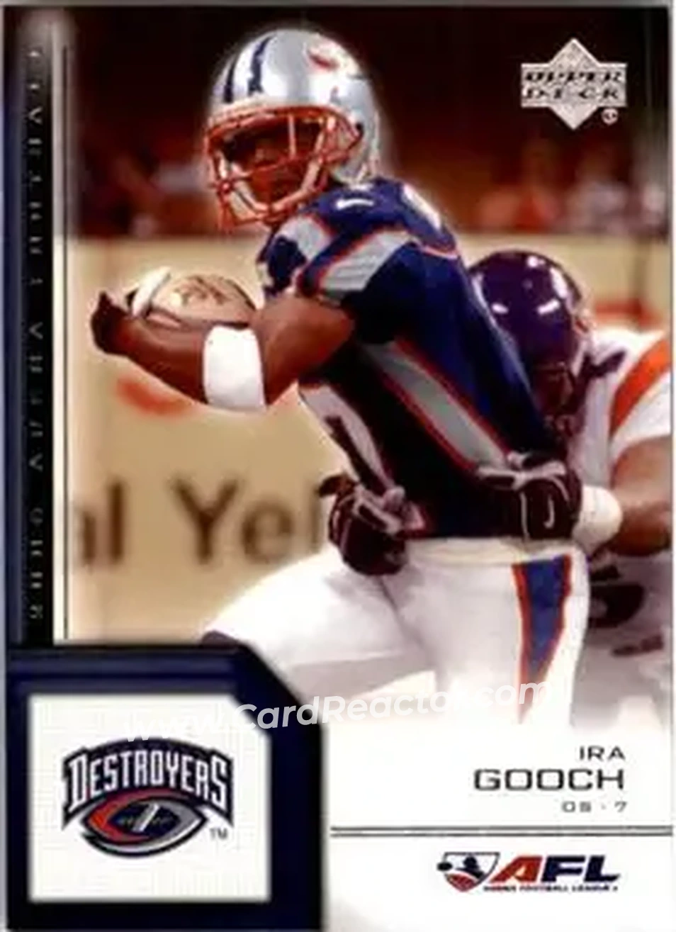 2006 Upper Deck AFL #16 - Ira Gooch - Columbus Destroyers - Front