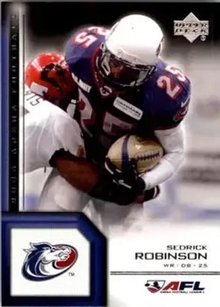 Sedrick Robinson · 2006 Upper Deck AFL #21