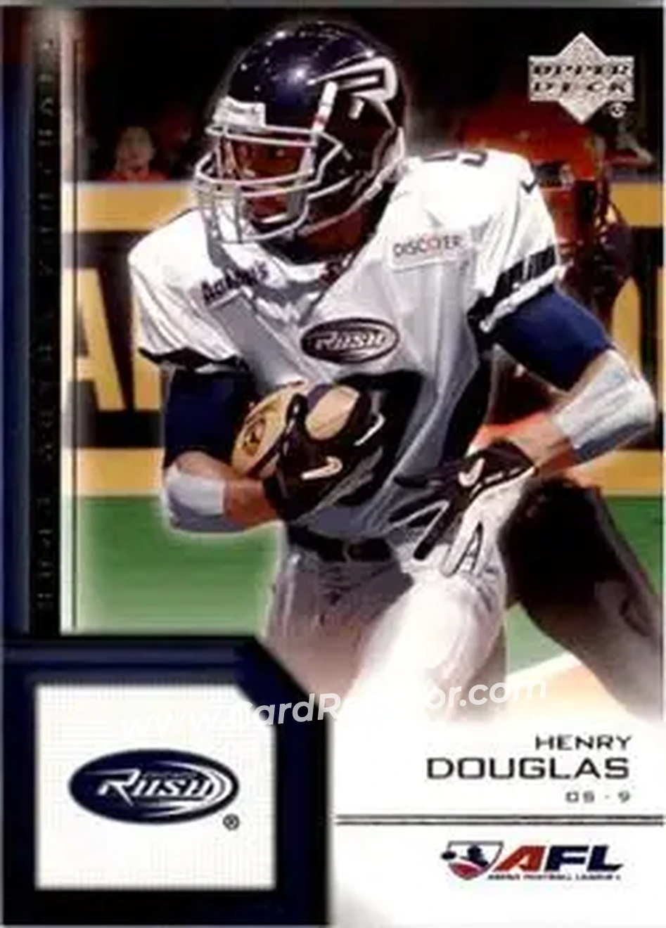 2006 Upper Deck AFL #26 - Henry Douglas - Chicago Rush - Front