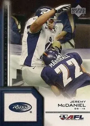 Jeremy McDaniel · 2006 Upper Deck AFL #29