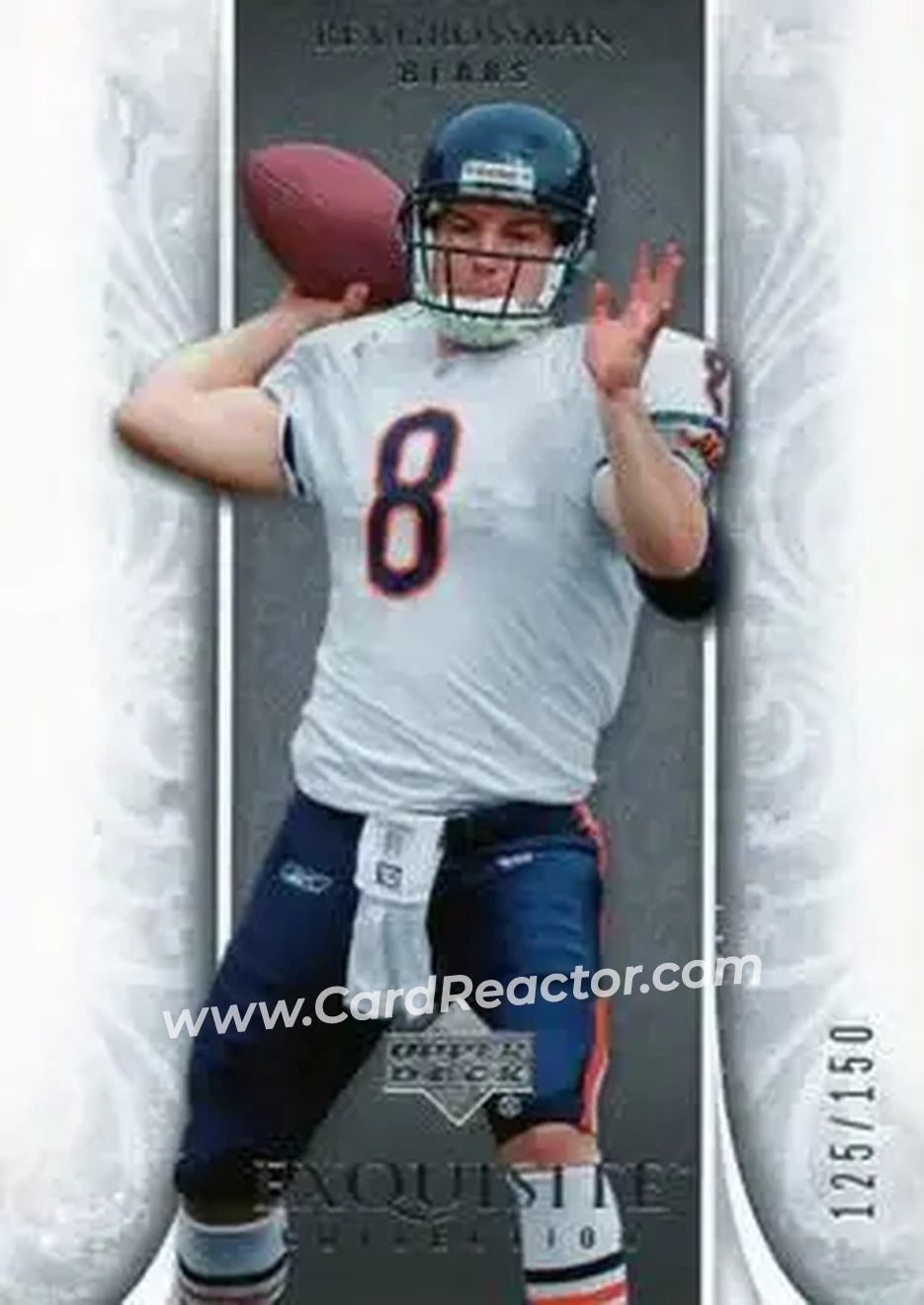 2006 Upper Deck Exquisite Collection #11 - Rex Grossman - Chicago Bears - Front