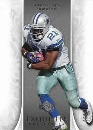 Julius Jones · 2006 Upper Deck Exquisite Collection #16