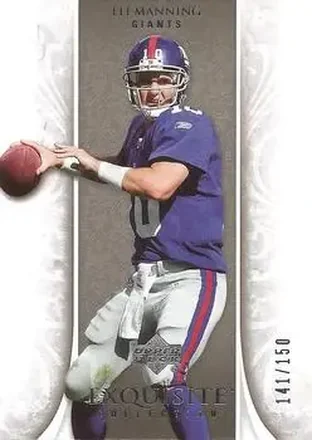 Eli Manning · 2006 Upper Deck Exquisite Collection #39