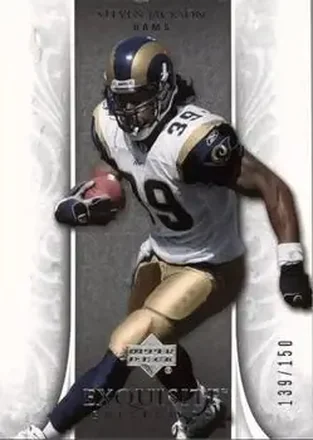 2006 Upper Deck Exquisite Collection #56 - Steven Jackson - St. Louis Rams