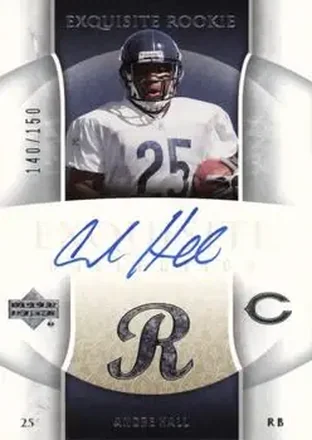 2006 Upper Deck Exquisite Collection #61 - Andre Hall - Chicago Bears