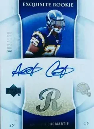 2006 Upper Deck Exquisite Collection #63 - Antonio Cromartie - San Diego Chargers