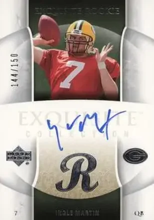 2006 Upper Deck Exquisite Collection #81 - Ingle Martin - Green Bay Packers