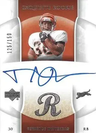 2006 Upper Deck Exquisite Collection #98 - Terrence Whitehead - Cincinnati Bengals