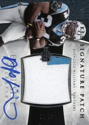 2006 Upper Deck Exquisite Collection #103 - DeAngelo Williams - Carolina Panthers