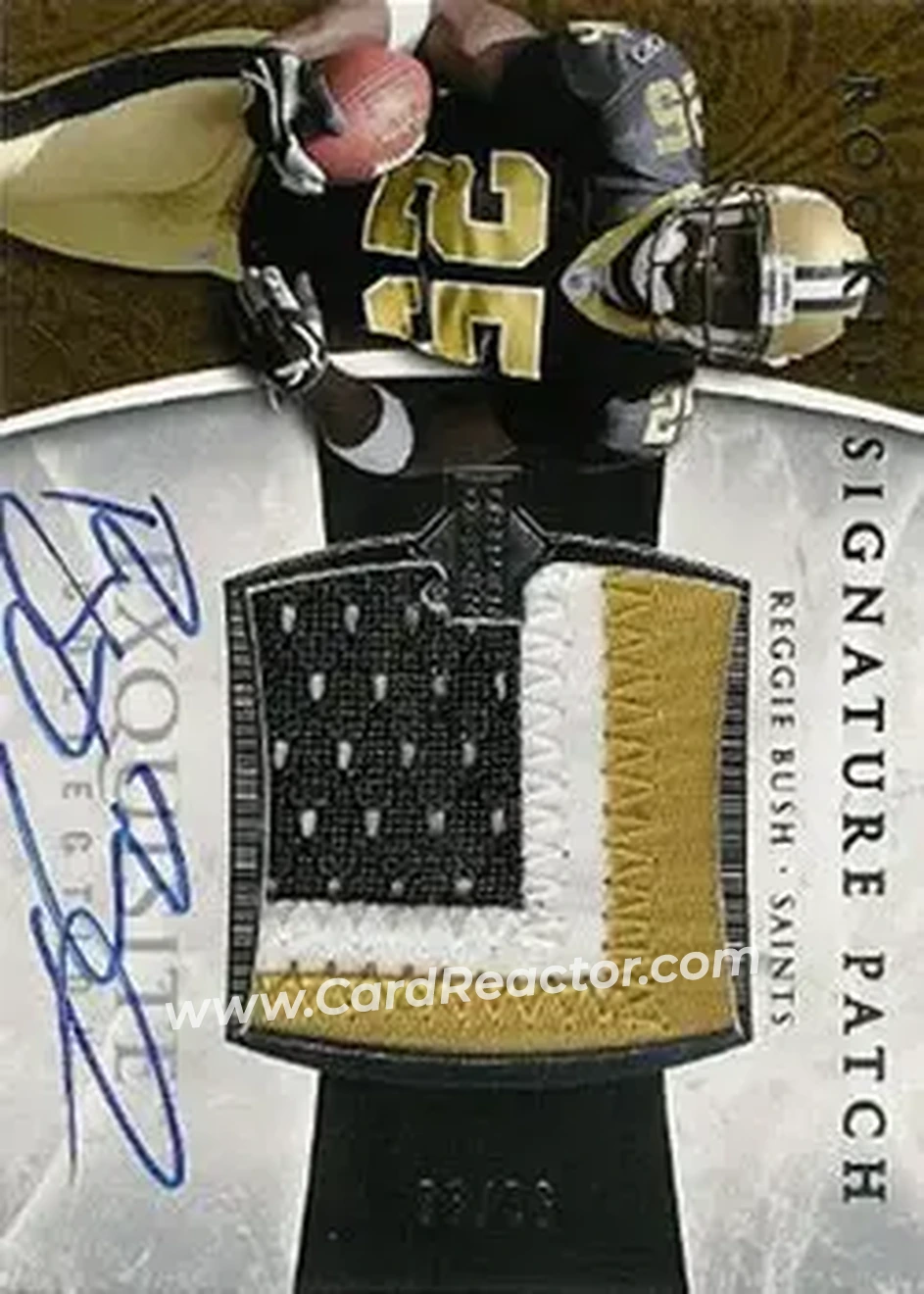 2006 Upper Deck Exquisite Collection #105 - Reggie Bush - New Orleans Saints - Front