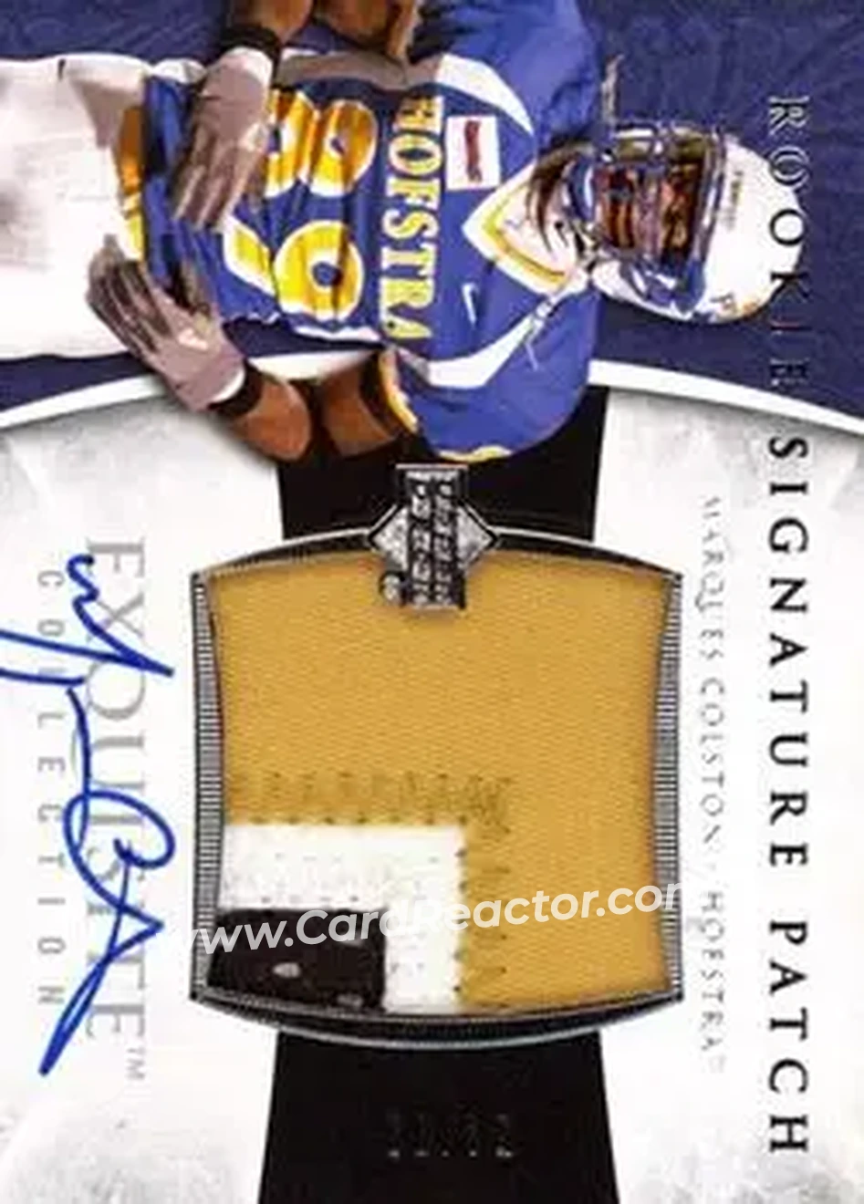 2006 Upper Deck Exquisite Collection #135 - Marques Colston - New Orleans Saints - Front