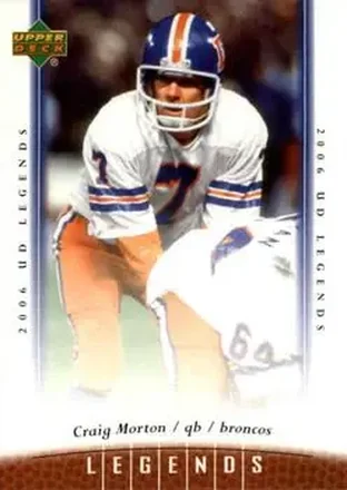 2006 Upper Deck Legends feature card