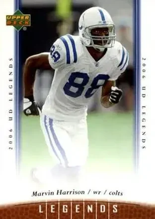2006 Upper Deck Legends #19 - Marvin Harrison - Indianapolis Colts