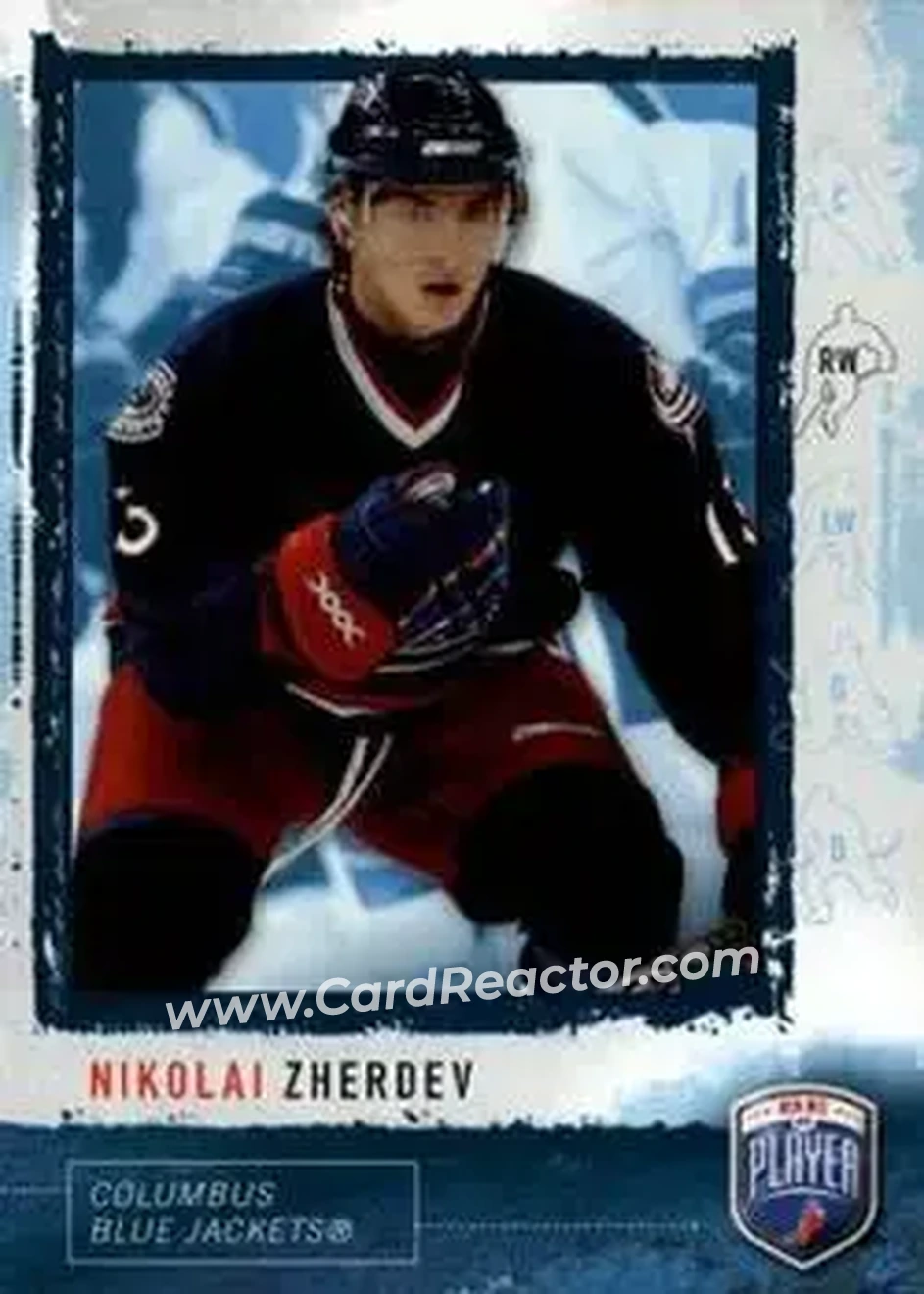 2006-07 Be A Player #2 - Nikolai Zherdev - Columbus Blue Jackets - Front