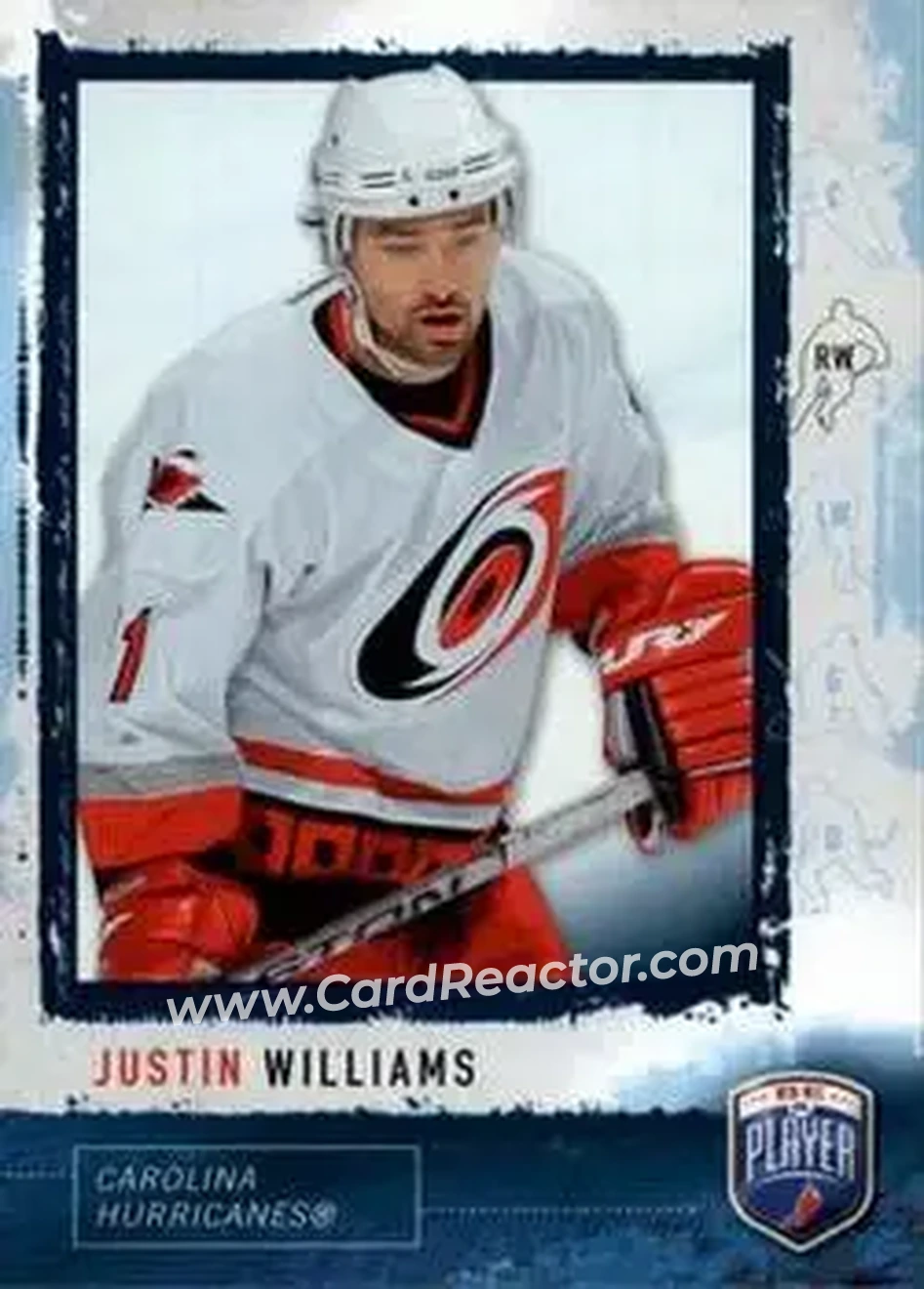 2006-07 Be A Player #5 - Justin Williams - Carolina Hurricanes - Front