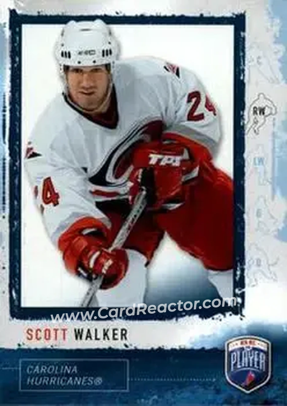 2006-07 Be A Player #11 - Scott Walker - Carolina Hurricanes - Front