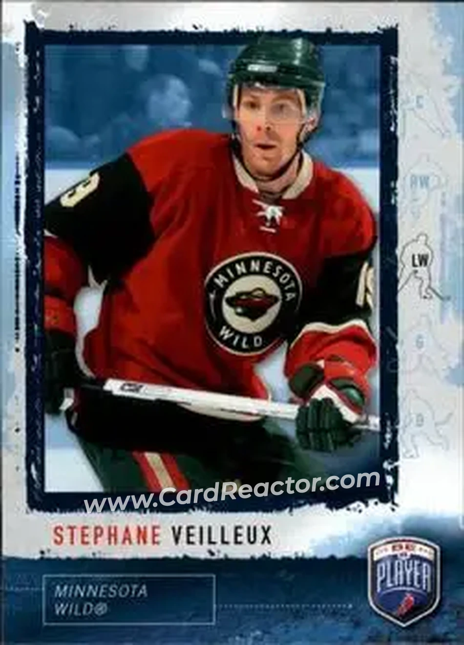 2006-07 Be A Player #15 - Stephane Veilleux - Minnesota Wild - Front