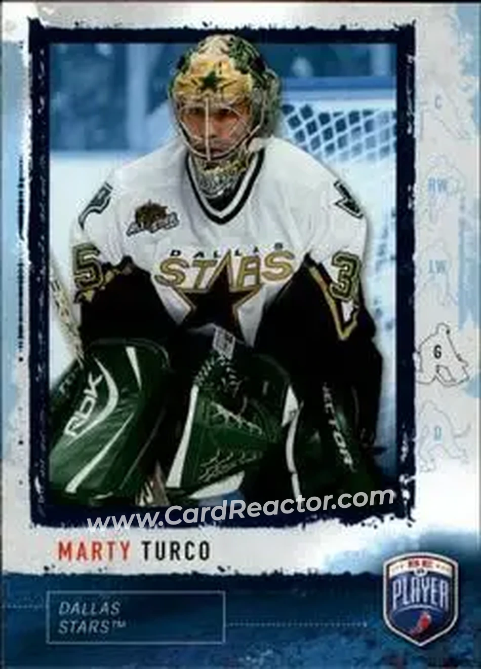 2006-07 Be A Player #19 - Marty Turco - Dallas Stars - Front