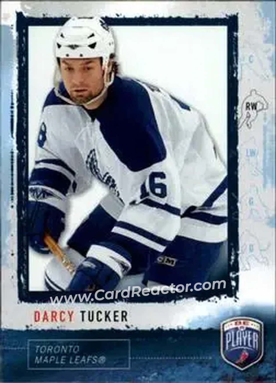 2006-07 Be A Player #20 - Darcy Tucker - Toronto Maple Leafs - Front