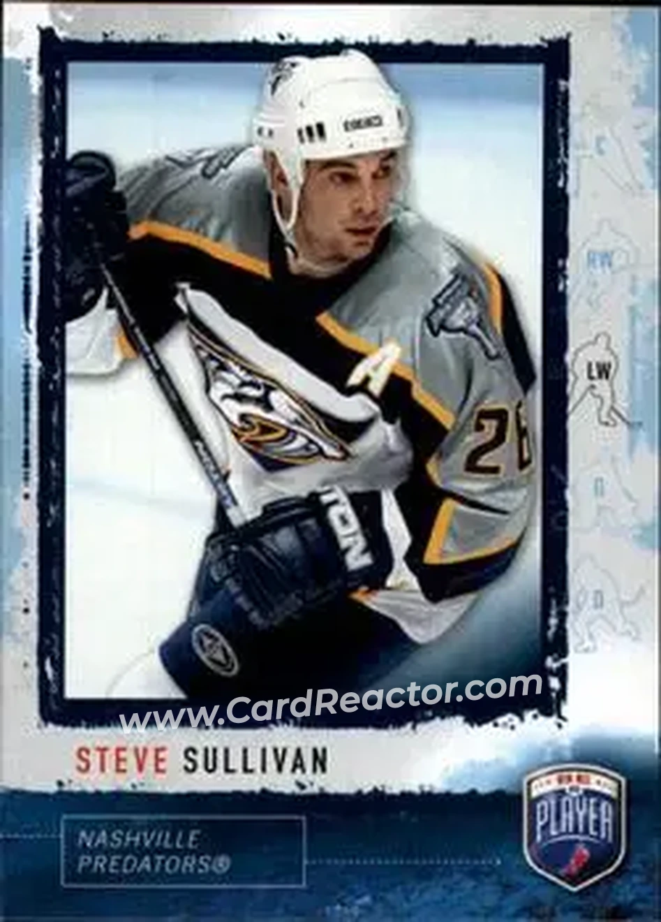 2006-07 Be A Player #27 - Steve Sullivan - Nashville Predators - Front