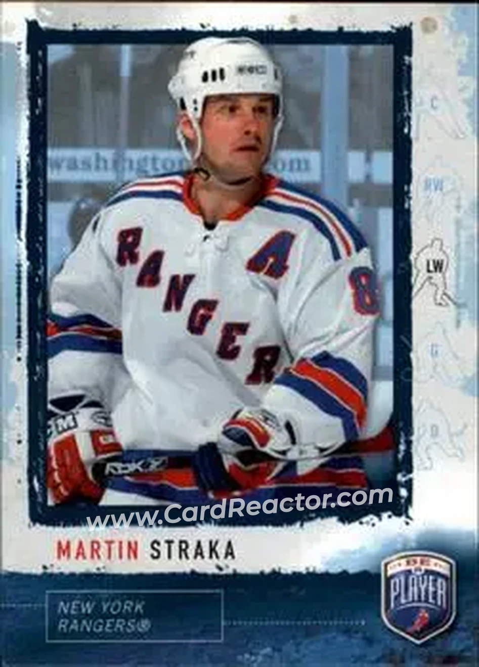 2006-07 Be A Player #29 - Martin Straka - New York Rangers - Front