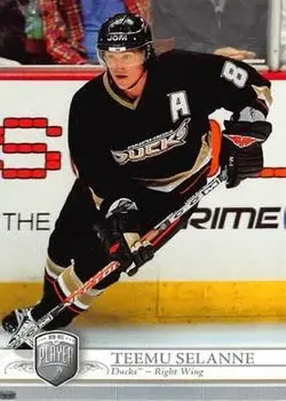 2006-07 Be A Player Portraits #3 - Teemu Selanne - Anaheim Ducks
