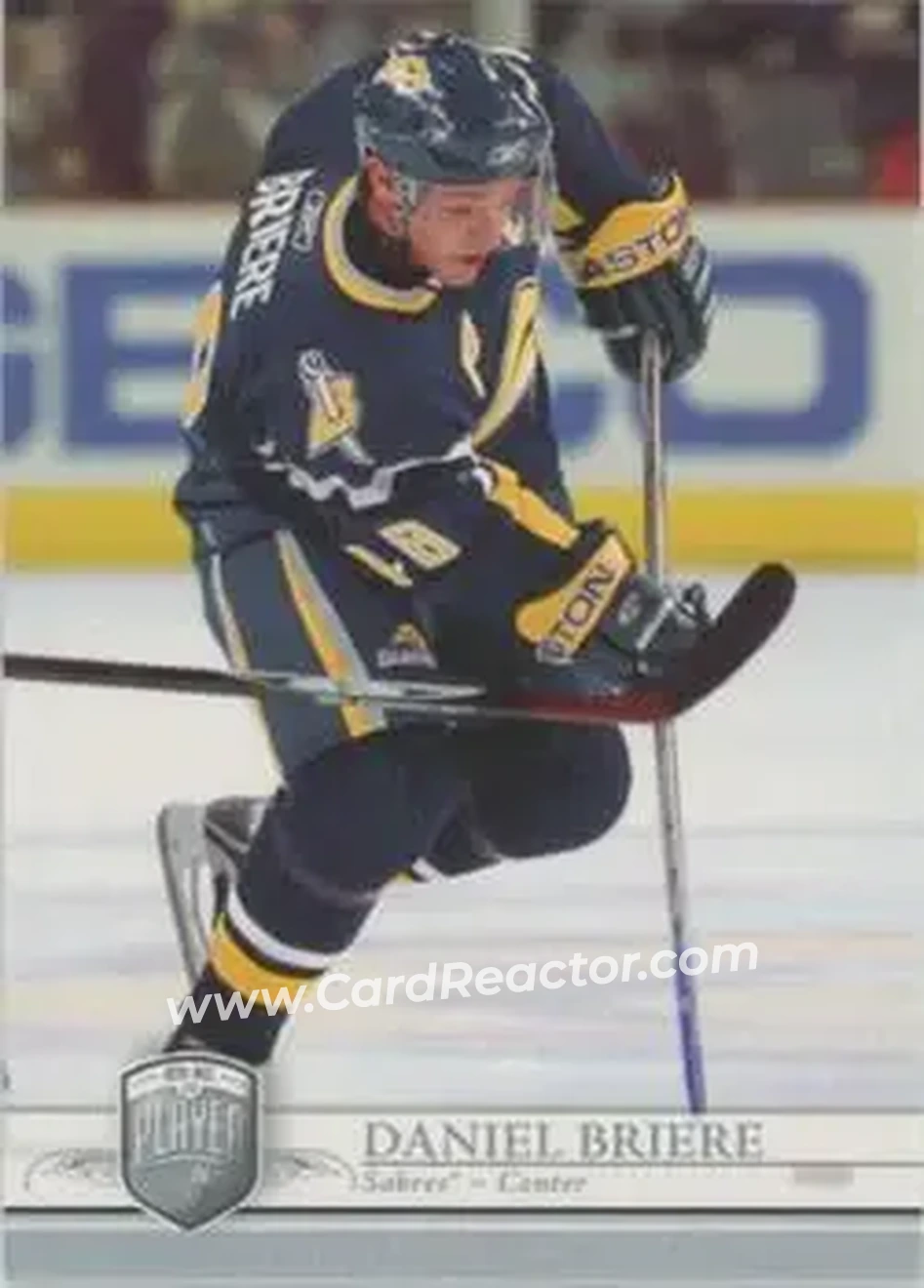 2006-07 Be A Player Portraits #13 - Daniel Briere - Buffalo Sabres - Front
