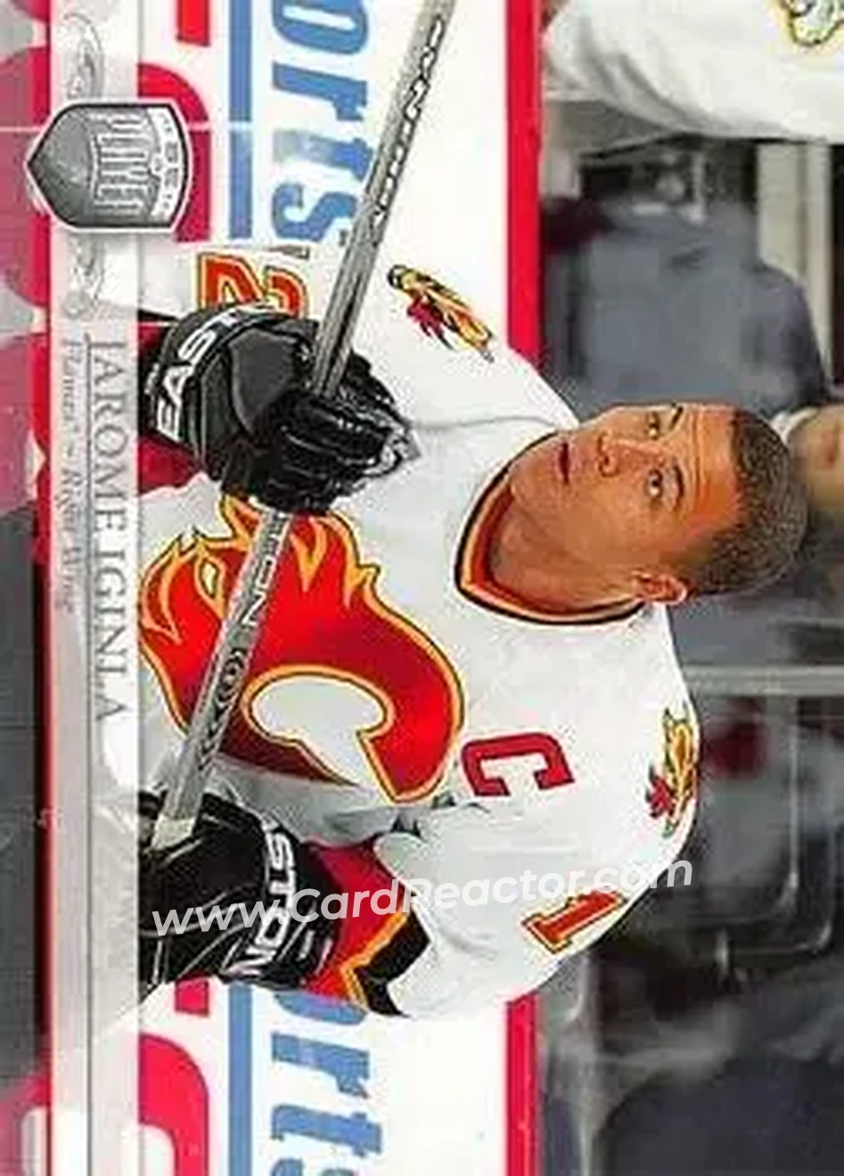 2006-07 Be A Player Portraits #16 - Jarome Iginla - Calgary Flames - Front