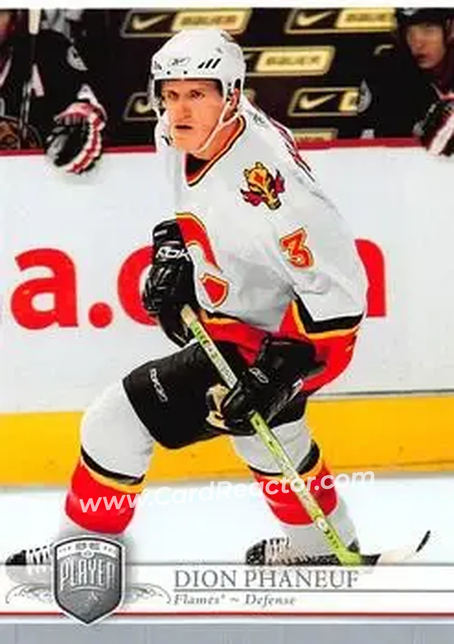 2006-07 Be A Player Portraits #18 - Dion Phaneuf - Calgary Flames - Front