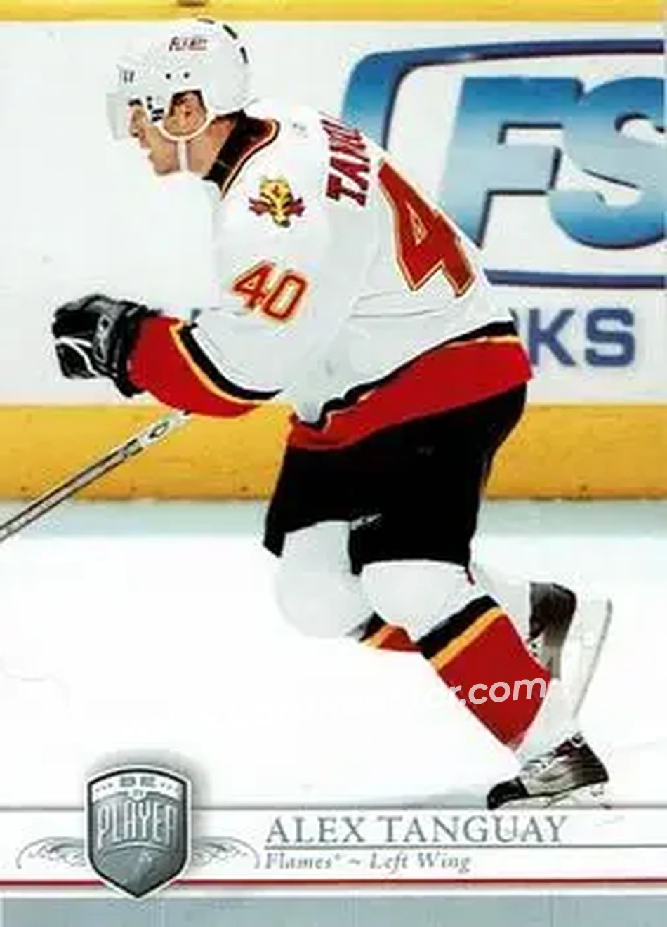 2006-07 Be A Player Portraits #19 - Alex Tanguay - Calgary Flames - Front