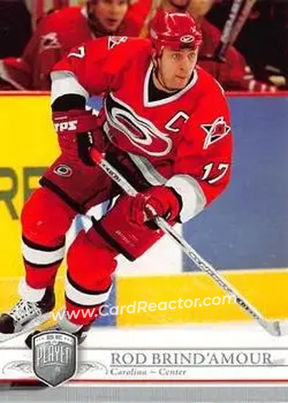 2006-07 Be A Player Portraits #20 - Rod Brind`Amour - Carolina Hurricanes - Front